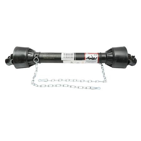 Cardane - Cardan 850 mm T4 cruce 27x75 (teava triunghi)1 3/8 Z=6 Cositoare 1,35/1,65/1,85



