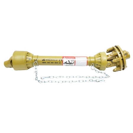 Cardane - Cardan 850 mm T4 cu ambreiaj pentru utilaje de minim 35CP 

