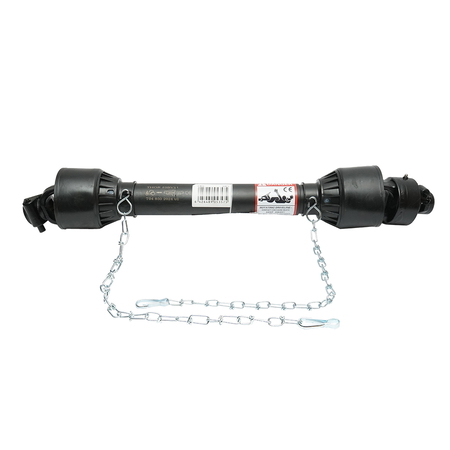 Cardane si Cruci Cardanice - Cardan 850 mm T4 cu clichet universal cruce 27x74,6 (teava triunghiulara) 1 3/8 Z=6






