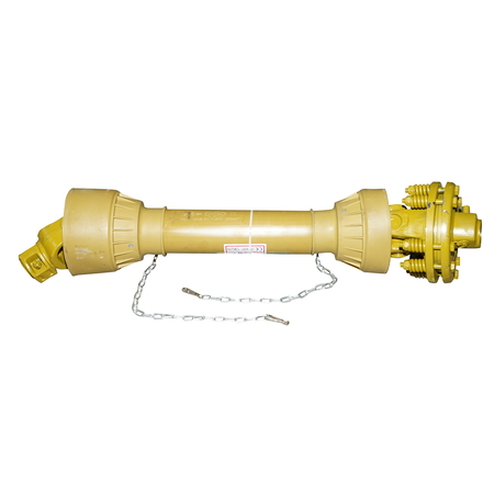 Cardane - Cardan 850 mm T5 cu ambreiaj compus din 2 discuri cruce 30,2x80 (teava triunghiulara) 1 3/8 Z=6


