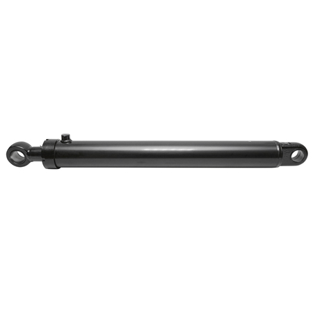 Piese plug - Cilindru hidraulic plug reversibil 92x80x50x910x600 cu racord hidraulic fi18 Breckner Germany