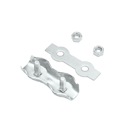 Gard Electric - Conector fir electric galvanizat cu suruburi pentru gard electric