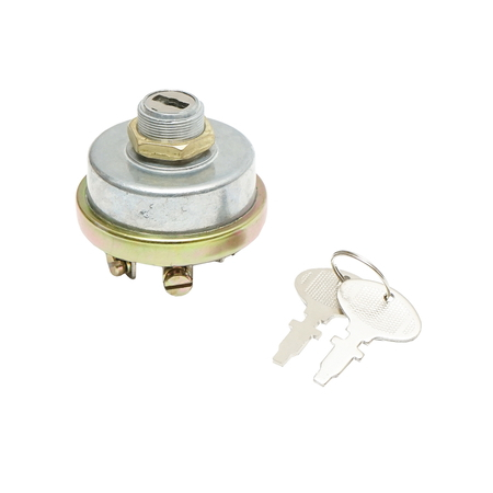 Piese U445 - Contact pornire si lumini, cheie metal, calitate superioara >>3,5kW UTB U-445 U-683 D-1010 si Fiat 6220.000, fi 60mm, filet de prindere fi 21mm








