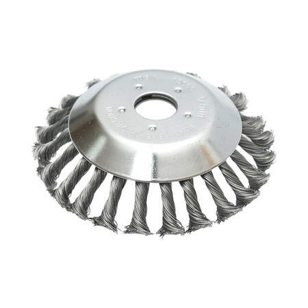 Accesorii - \Disc perie sarma circulara motocoasa 150x25.4mm cu fir otel rasucit pentru curatare rugina, vopsea, depuneri, debavurare metal Breckner Germany
