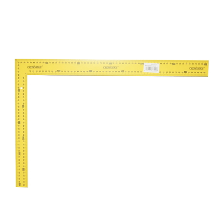 Scule, unelte - Echer tamplarie gradat 400x600mm, otel carbon Crownman


