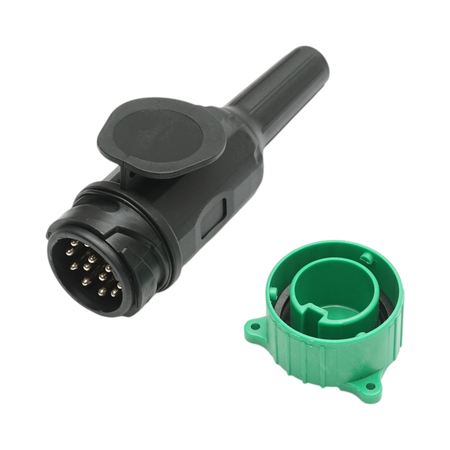  Accesorii Electrice - Fisa remorca 13 pini 12V cu capac, cablu electric 1 iesire Breckner Germany