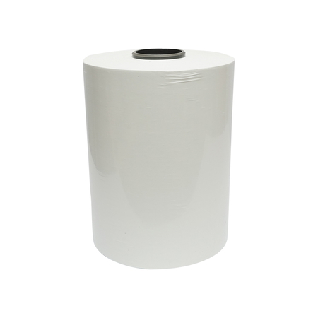 Folie balotat - Folie infoliat baloti Alba 330mm x 25mic x 1800m cu protectie UV Breckner Germany

