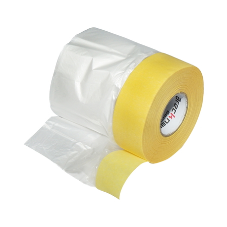 Spray Vopsele - Folie mascare auto cu banda adeziva 25m Breckner Germany