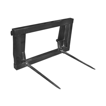 Tepuse baloti - Furca pentru incarcat baloti cu tepuse de 80cm, distanta intre tepuse 75cm, sarcina max. 220kg




























