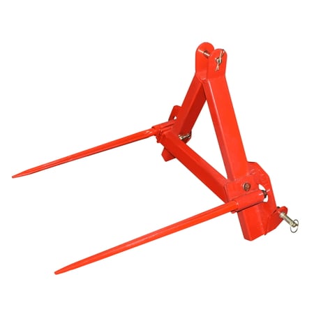 Tepuse baloti - Furca spate pentru incarcat baloti 33kg cu 2 tepuse 800mm
































