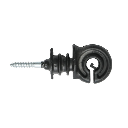 Gard Electric - Izolator inelar PP ECO negru mat pentru fir gard electric Breckner Germany