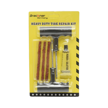 Vulcanizare - Kit profesional vulcanizare anvelope tubeless la rece cu snur si adeziv (reparat cauciuc)