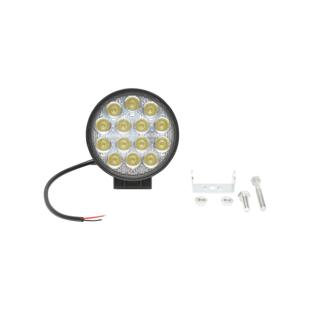 Proiectoare Led - Lampa cu 14 LED-uri 10-30V 42W unghi radiere 60 de grade tip flood 114x114x61mm IP67 6000K Breckner Germany
