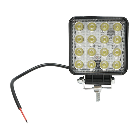 Proiectoare Led - Lampa cu 16 LED-uri 10-60V 48W unghi radiere 60 de grade tip flood 108x108x57mm Breckner Germany

