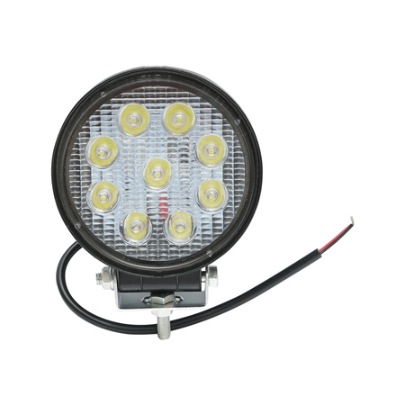 Proiectoare Led - Lampa cu 9 LED-uri 10-60V 27W unghi radiere 30 de grade tip spot 114x114x48mm 6000K IP67 Breckner Germany
