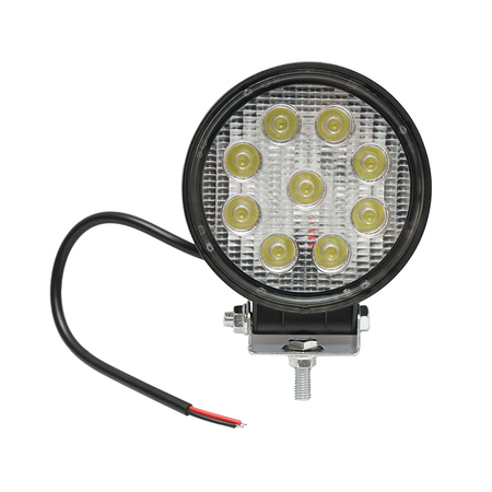 Proiectoare Led - Lampa cu 9 LED-uri 10-60V 27W unghi radiere 60 de grade tip flood 6000K 107x107x51mm IP67 Breckner Germany
