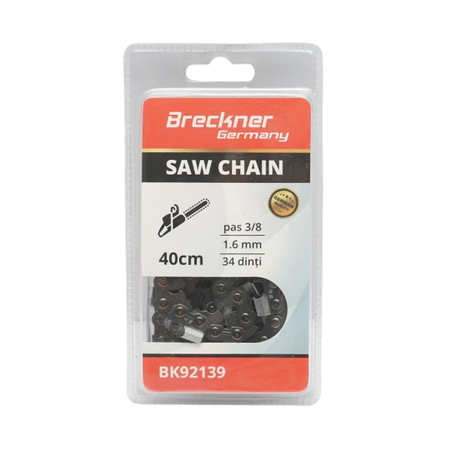 Scule, unelte - Lant drujba pas 3/8, 34 de dinti, 1.6mm, lungime 40cm Breckner Germany