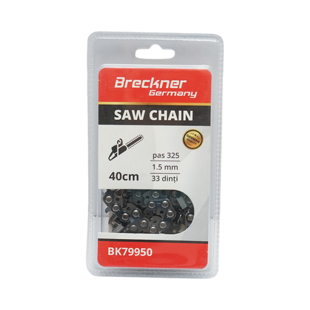 Scule, unelte - Lant drujba pas 325, 33 de dinti, 1.5mm, lungime 40cm Breckner Germany