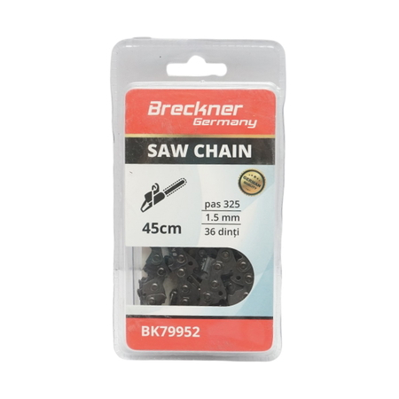 Scule, unelte - Lant drujba pas 325, 36 de dinti, 1.5mm, lungime 45cm Breckner Germany