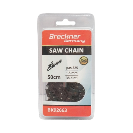 Scule, unelte - Lant drujba pas 325, 38 de dinti, 1.5mm, lungime 50cm Breckner Germany