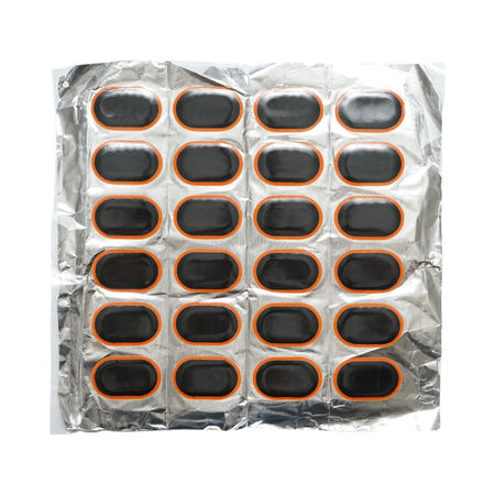  Petice vulcanizare - Petice vulcanizare ovale 33x53mm pentru camere de aer 24 buc/set Maruni made in Japan










