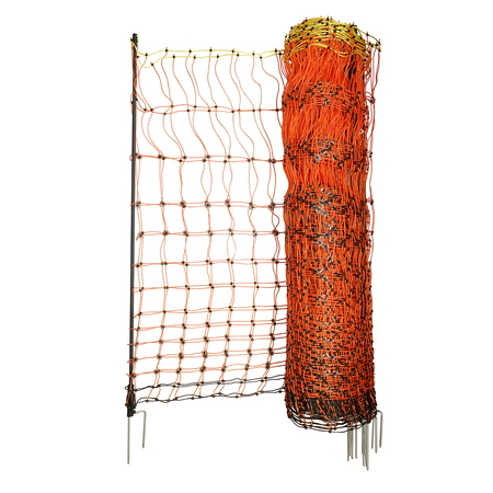 Gard Electric - Plasa gard electric 120cmx30m cu picior dublu, rezistenta 0.2 Ohm/m Breckner Germany