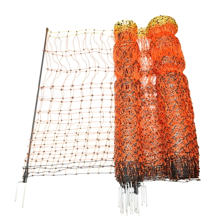 Gard Electric - Plasa gard electric 120cmx50m cu picior dublu, rezistenta 0.2 Ohm/m Breckner Germany