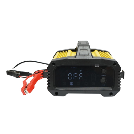 Acumulatori auto - Redresor incarcator smart digital baterie 12V-25A/24V-15A, complet automat 4-200Ah, protectii multiple, functie reparare inteligenta