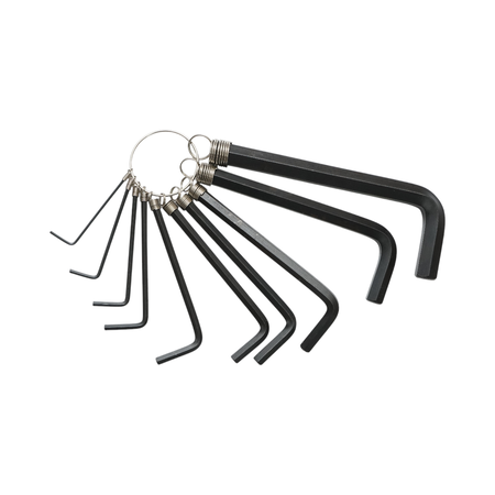 Scule, unelte - Set 10 chei imbus hexagonale 1.5-10mm, otel carbon HRC 48-52 Crownman
