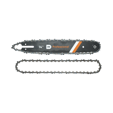 Scule, unelte - Set lama drujba 35cm (14 inch) cu 2 lanturi pas 3/8 LP, 1.3mm, 50 zale UZ PROFESIONAL THOR