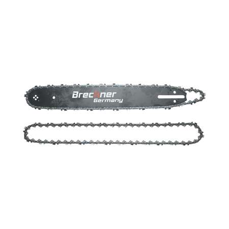 Scule, unelte - Set lama drujba 40cm (16 inch) cu 2 lanturi pas 3/8, 1.3mm, T57 zale uz profesional Breckner Germany