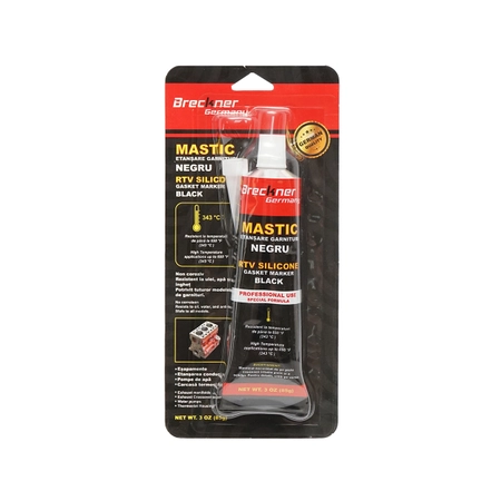 Silicon etansare - Silicon etansare garnituri negru 85g pentru temperaturi inalte 343 grade