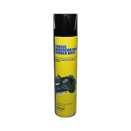 Sprayuri intretinere - Spray anticoroziv protectie sasiu cauciucat negru 650ml Breckner Germany