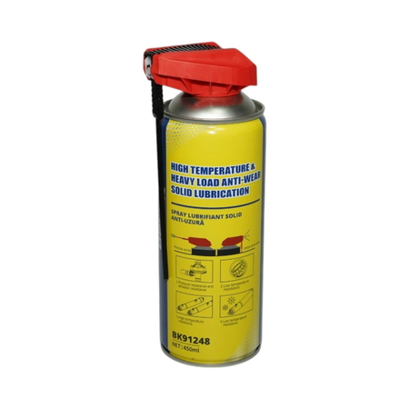 Sprayuri intretinere - Spray lubrifiant solid antiuzura pentru sarcini grele si temperaturi inalte 450ml Breckner Germany