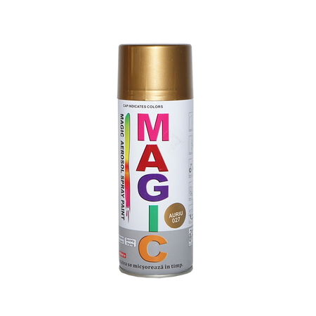 Accesorii - Spray vopsea auriu metalizat metalizat MAGIC