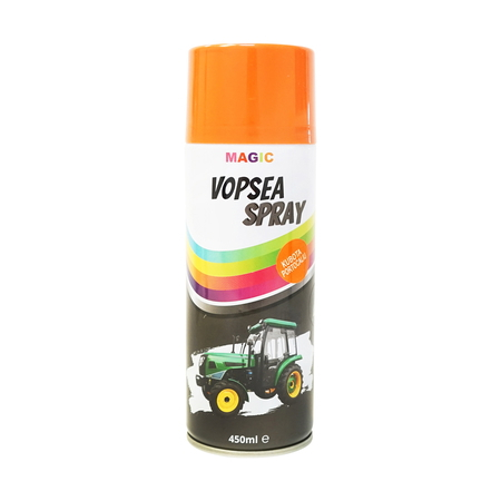  Sprayuri - Spray vopsea auto Kubota portocaliu 2111 orange teracota 450ml MAGIC