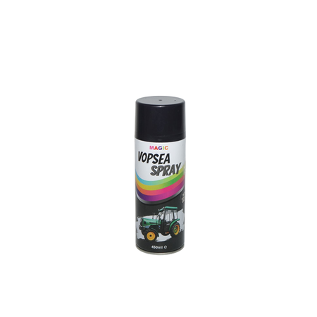  Sprayuri - Spray vopsea auto negru New Holland shine black NH 450ml MAGIC