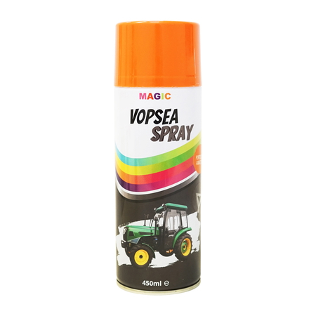 Accesorii - Spray vopsea auto Portocaliu 2107 Amazone orange ruginiu 450ml MAGIC