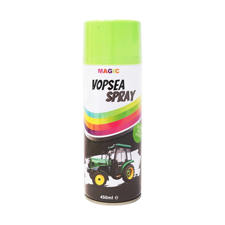 Accesorii - Spray vopsea auto verde nou tip Deutz profesionala cu uscare rapida 450ml MAGIC