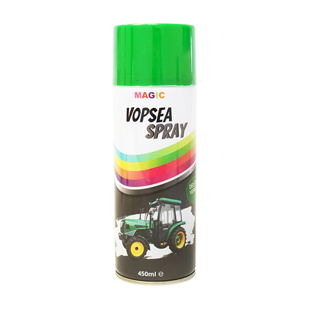 Accesorii - Spray vopsea auto verde tip Deutz profesionala cu uscare rapida 450ml MAGIC