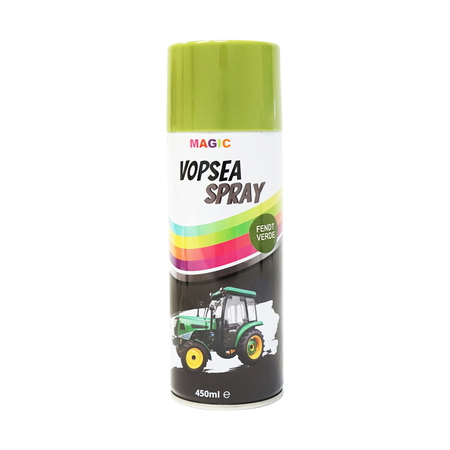  Sprayuri - Spray vopsea auto verde tip Fendt profesionala cu uscare rapida 450ml MAGIC