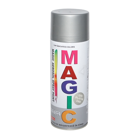 Accesorii - Spray vopsea gri platin MAGIC