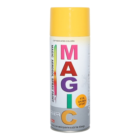  Sprayuri, vopsea - Spray vopsea Magic galben sport 41A 400 ml