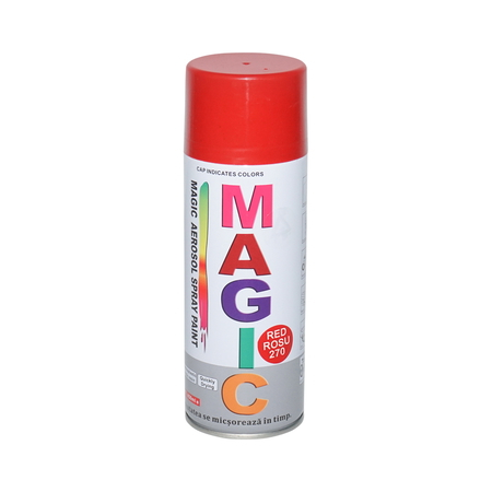 Accesorii - Spray vopsea rosu 270 MAGIC