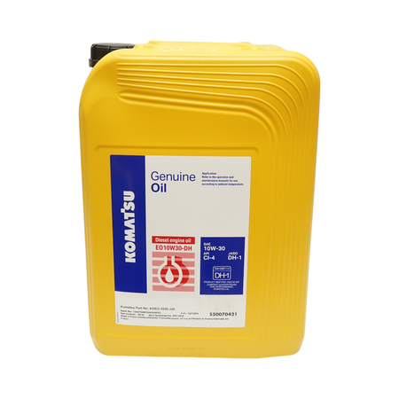 Uleiuri si Vaseline - Ulei motor Komatsu 10W30 DEO Genuine Oil Heavy Duty 20L