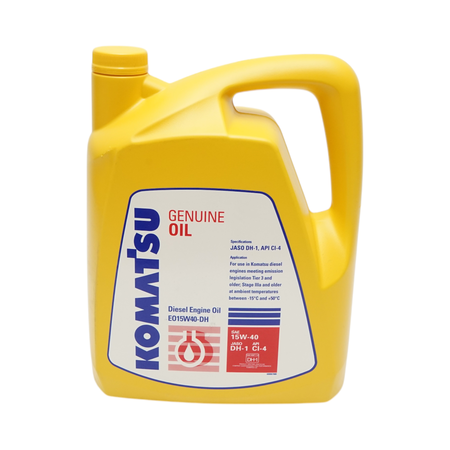 Uleiuri si Vaseline - Ulei motor Komatsu 15W40 DEO Genuine Oil Heavy Duty 5L