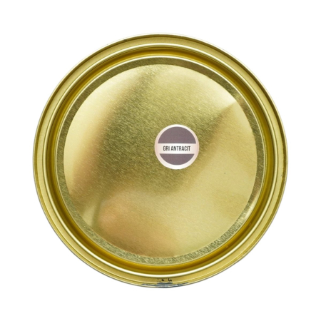 Vopsea gri antracit RAL 7016 750g  email anticoroziva 3 in 1 pentru metal, direct pe rugina, pe baza de apa [1]