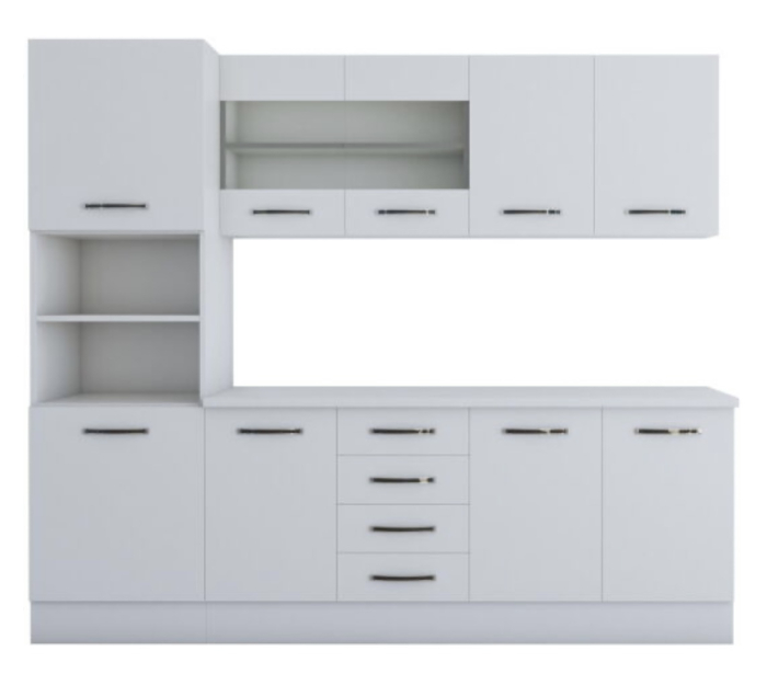 Bucatarie Karina  Alb 2.2m [3]