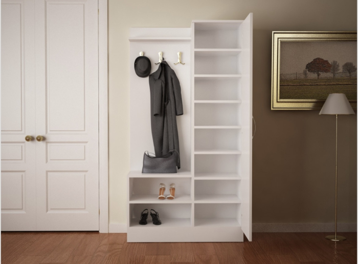 Cuier Ludmilla Alb [2]