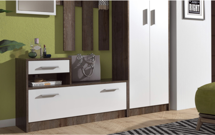 Cuier Praga Wenge&Alb [2]